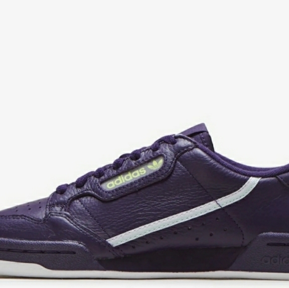 adidas continental 80 purple